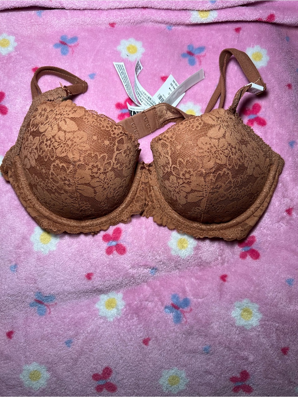 Victoria Secret PINK brown bra